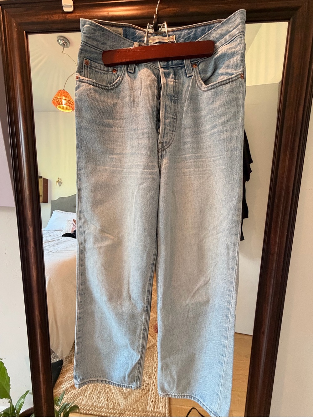 Levi's Light Blue Wide Leg Women's Jeans